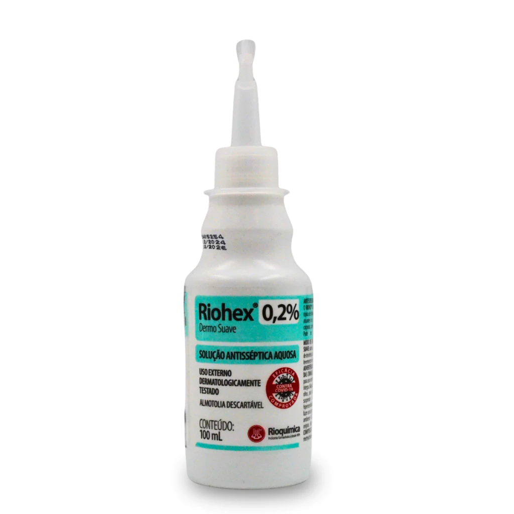 0RIOHEX 0,2% ALC. 100ML RIOQUIMICA (CLOREXIDINA)