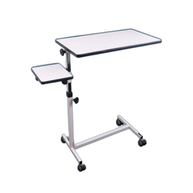MAV-02S - MESA AUXILIAR P/ REFEICAO COM RODIZIO - 68x36x75CM
