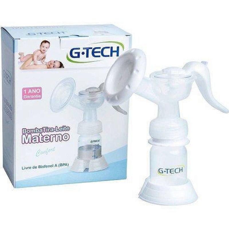 BOMBA VACUO G-TECH MANUAL P/EXTRACAO LEITE SEIO